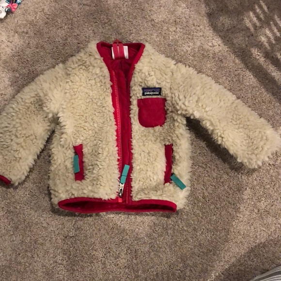 patagonia baby fleece jacket